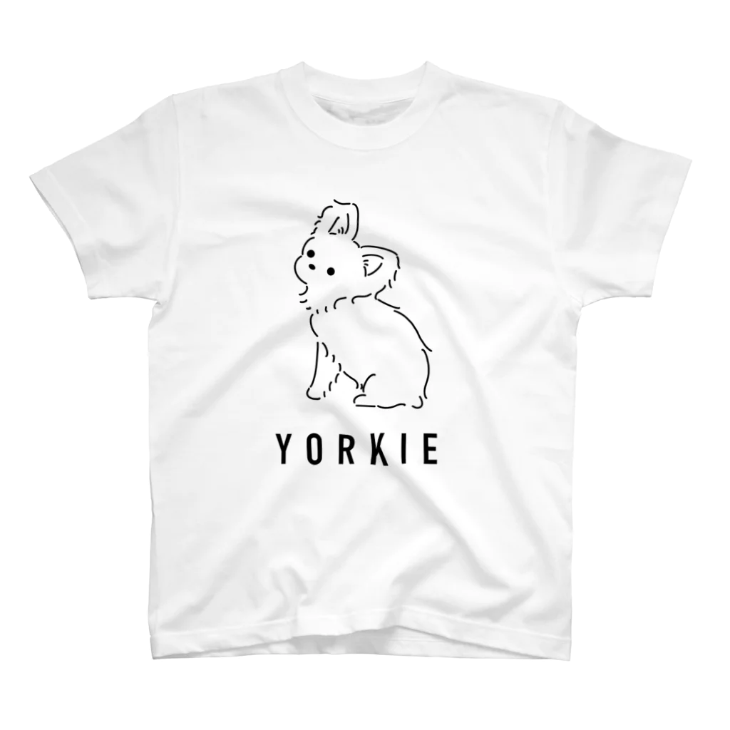 YORKIE DAISUKI～ヨーキーグッズ～のヨーキー Regular Fit T-Shirt