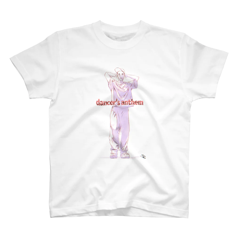 dancer's anthemのdancer's anthem  スタンダードTシャツ