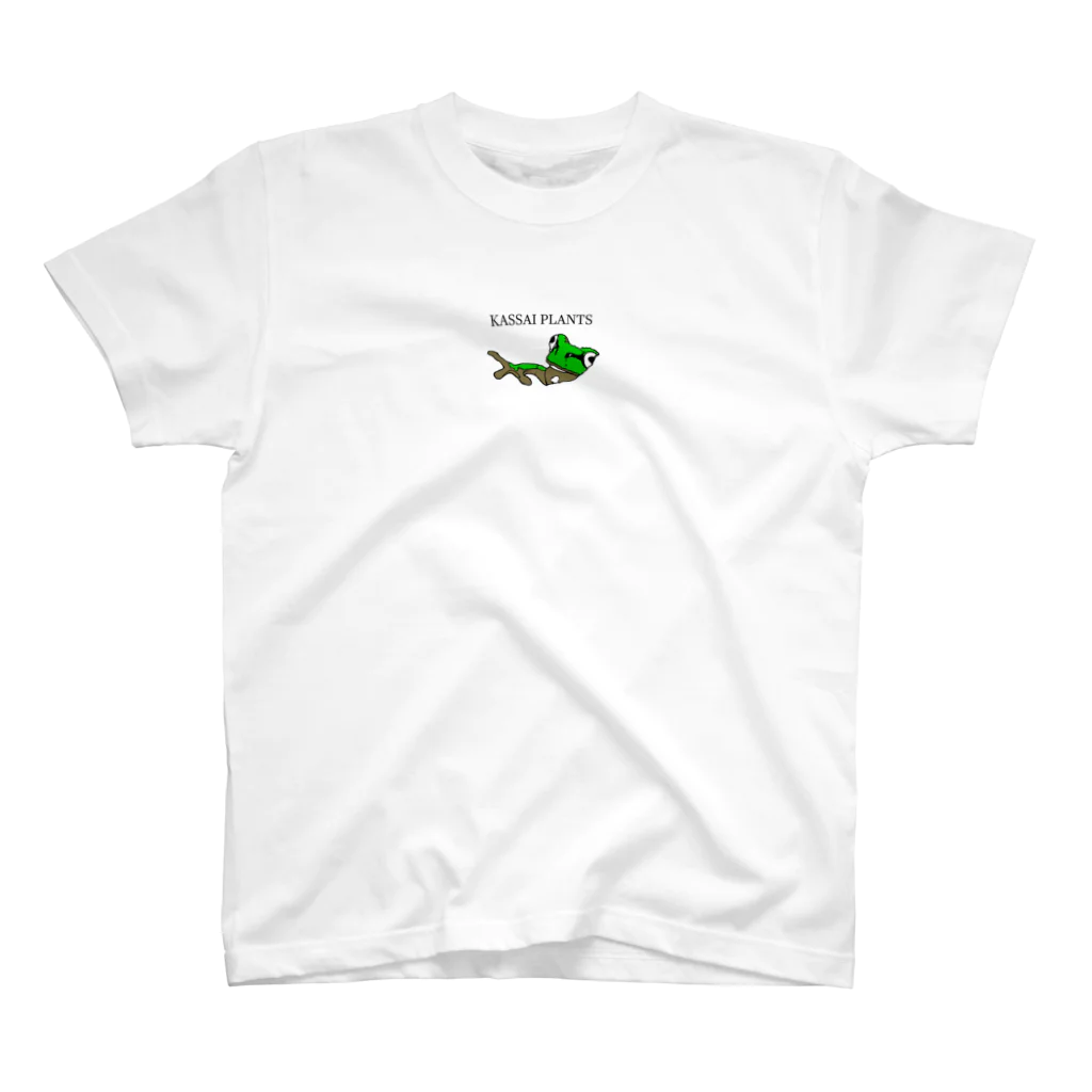 kassai_plantsのHELLO！　Madagascal パキポディウム　エブレネウム 塊根 スタンダードTシャツ