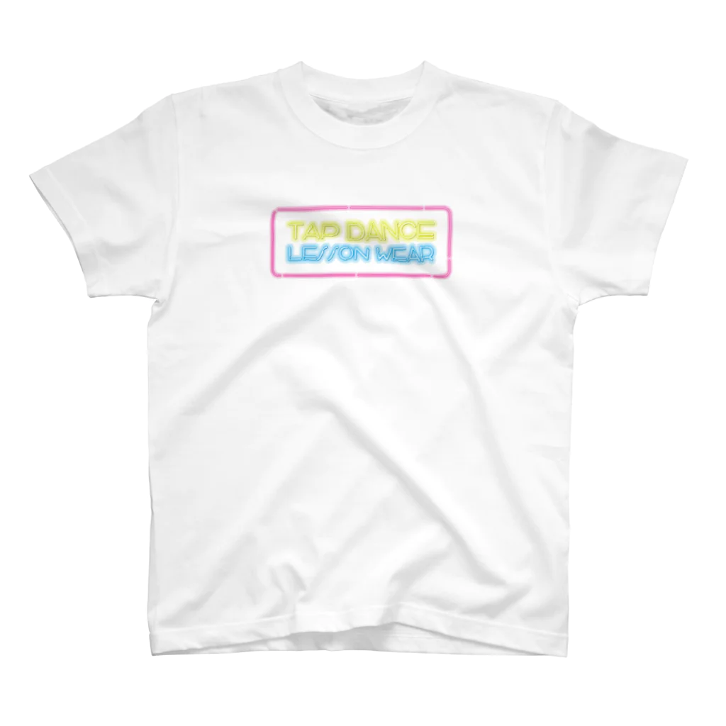 TAPDANCE_lessonwearのTAP DANCE lesson wear　カラフルネオン スタンダードTシャツ