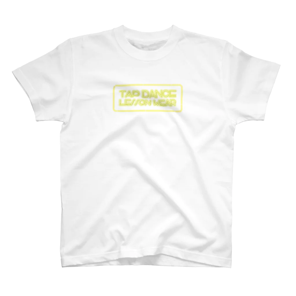 TAPDANCE_lessonwearのTAP DANCE lesson wear イエローネオン スタンダードTシャツ