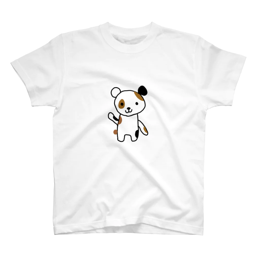 ねこぱんだの三毛パンダ スタンダードTシャツ