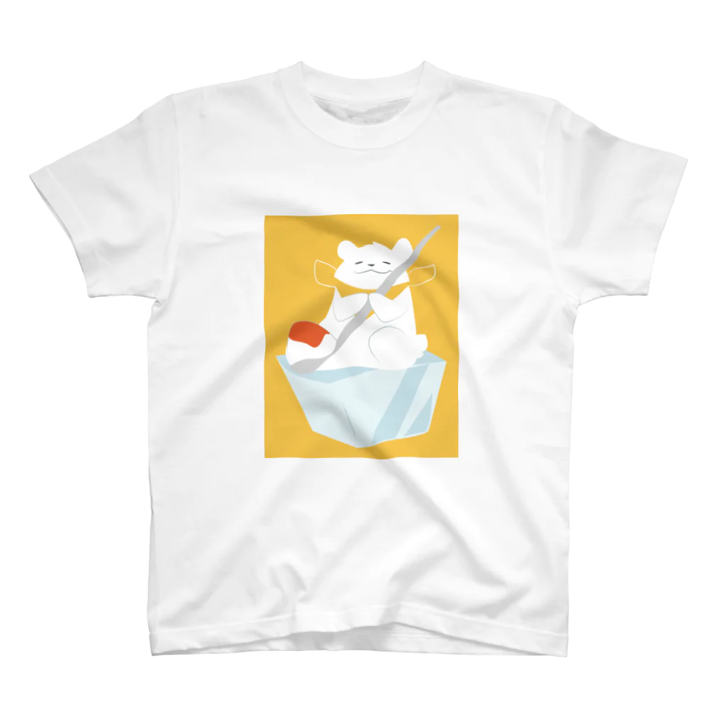 星野ねこはるのしろくまくん スタンダードTシャツ