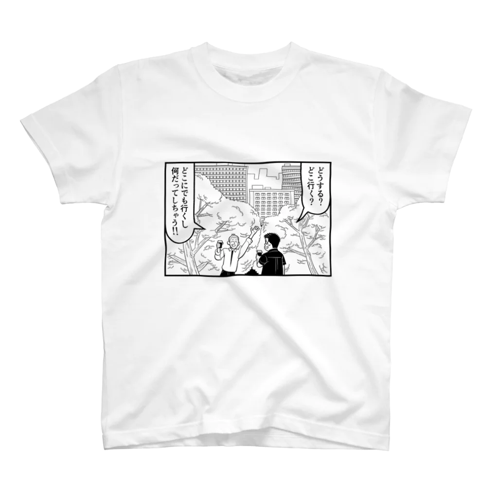 松本ゆうすの星デミ＋EVERYTHINGシャツ【黒】 スタンダードTシャツ