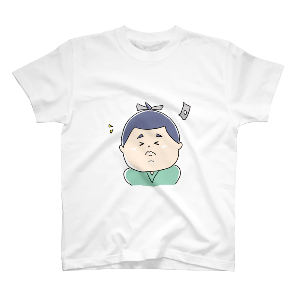 とくら屋のコンパチを受けるおすもうさん スタンダードTシャツ