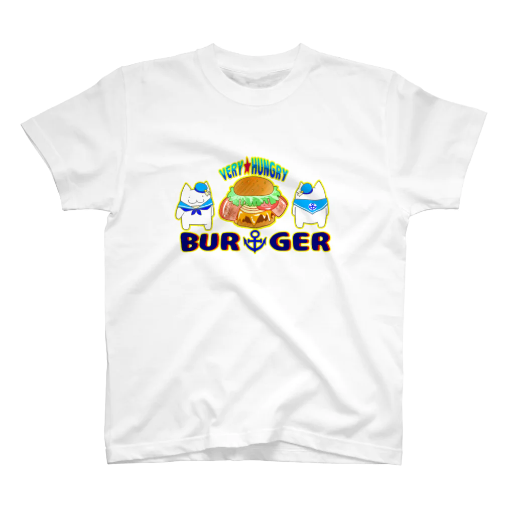 空稲荷けう（さいはてに住む白いやつ）のとってもハンバーガー Regular Fit T-Shirt