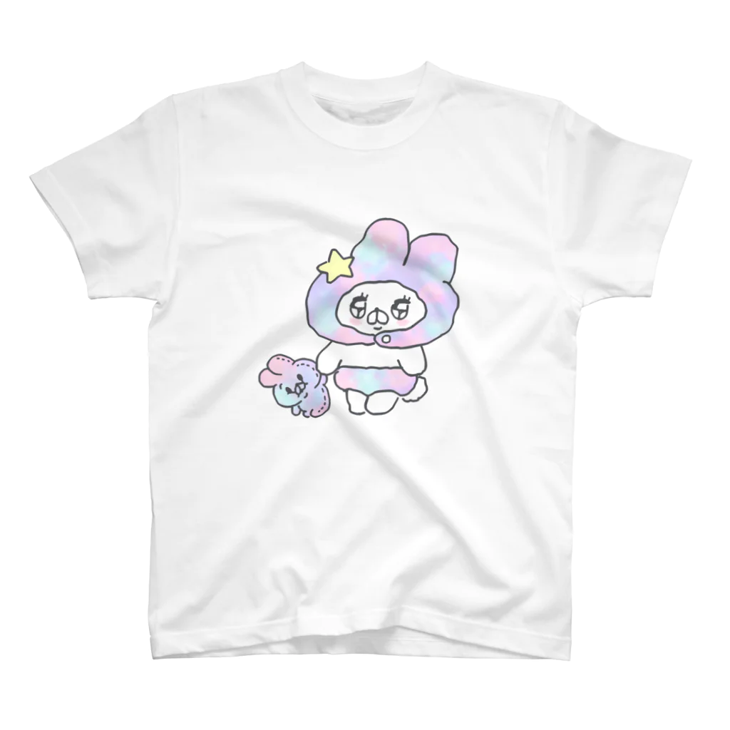 saimari＠LINEスタンプ販売中のゆめかわなんだから〜♡ スタンダードTシャツ