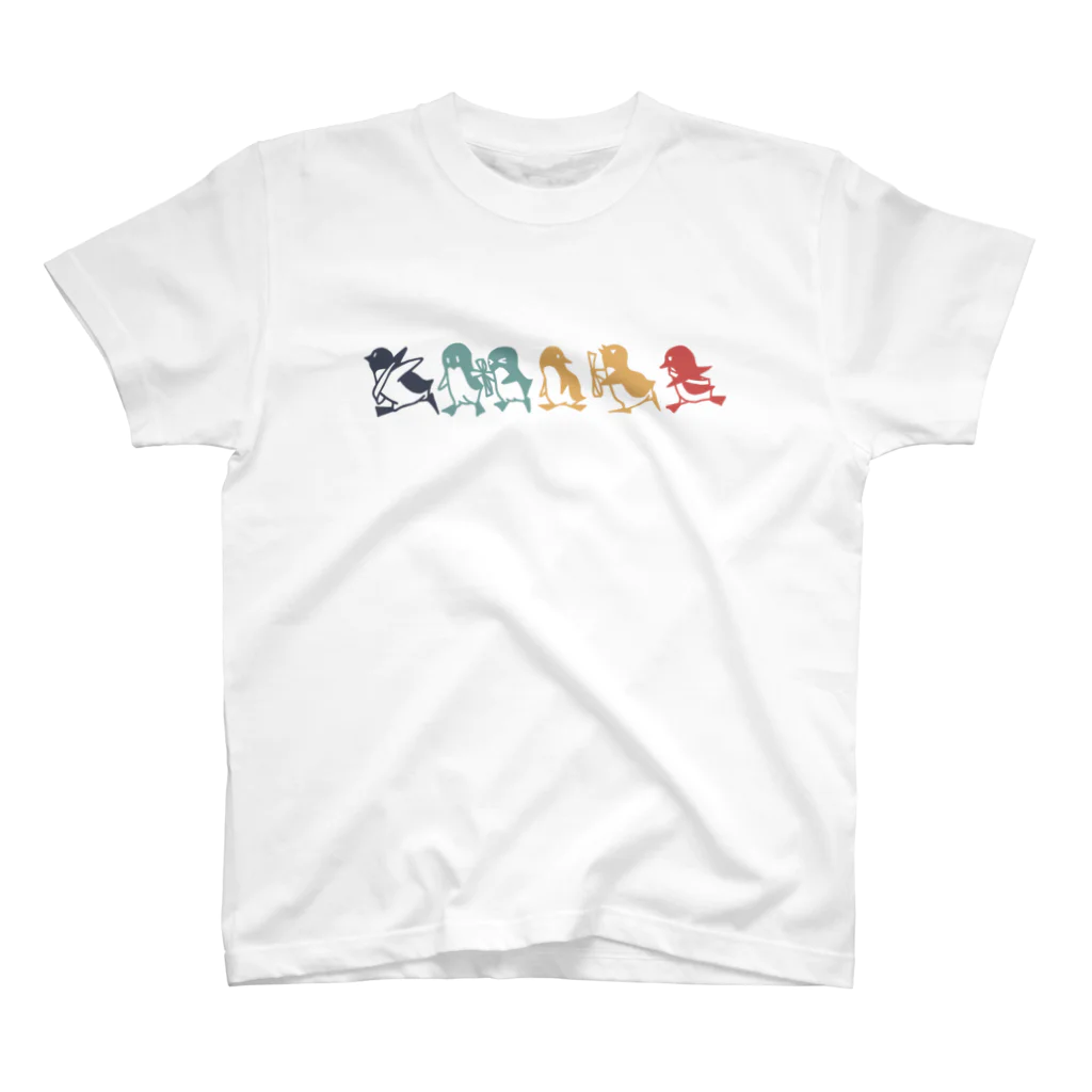 こへだの駅伝ペンギン スタンダードTシャツ