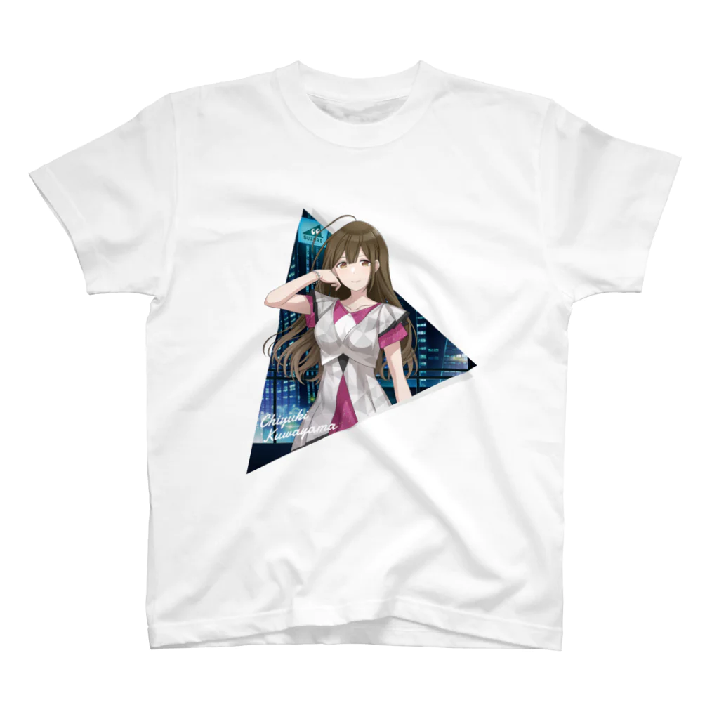 【シャニマス】アルストロメリアSUZURI限定ショップの桑山千雪 スタンダードTシャツ Regular Fit T-Shirt