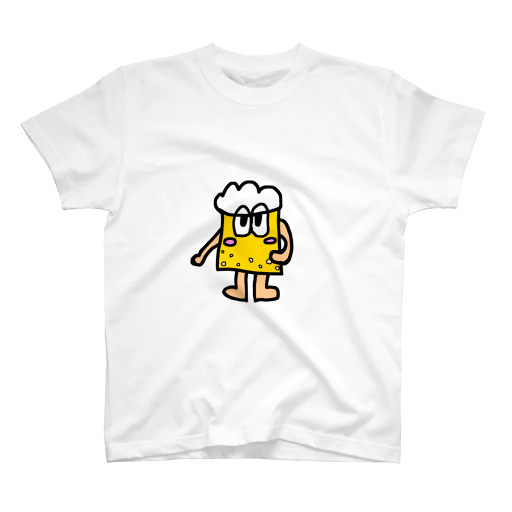 BEANのビールくん スタンダードTシャツ