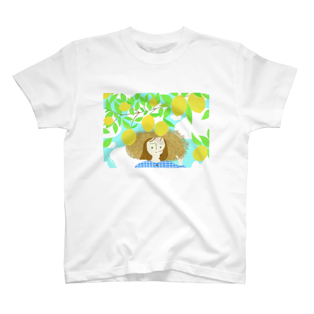 koharuのレモン畑の女の子 Regular Fit T-Shirt