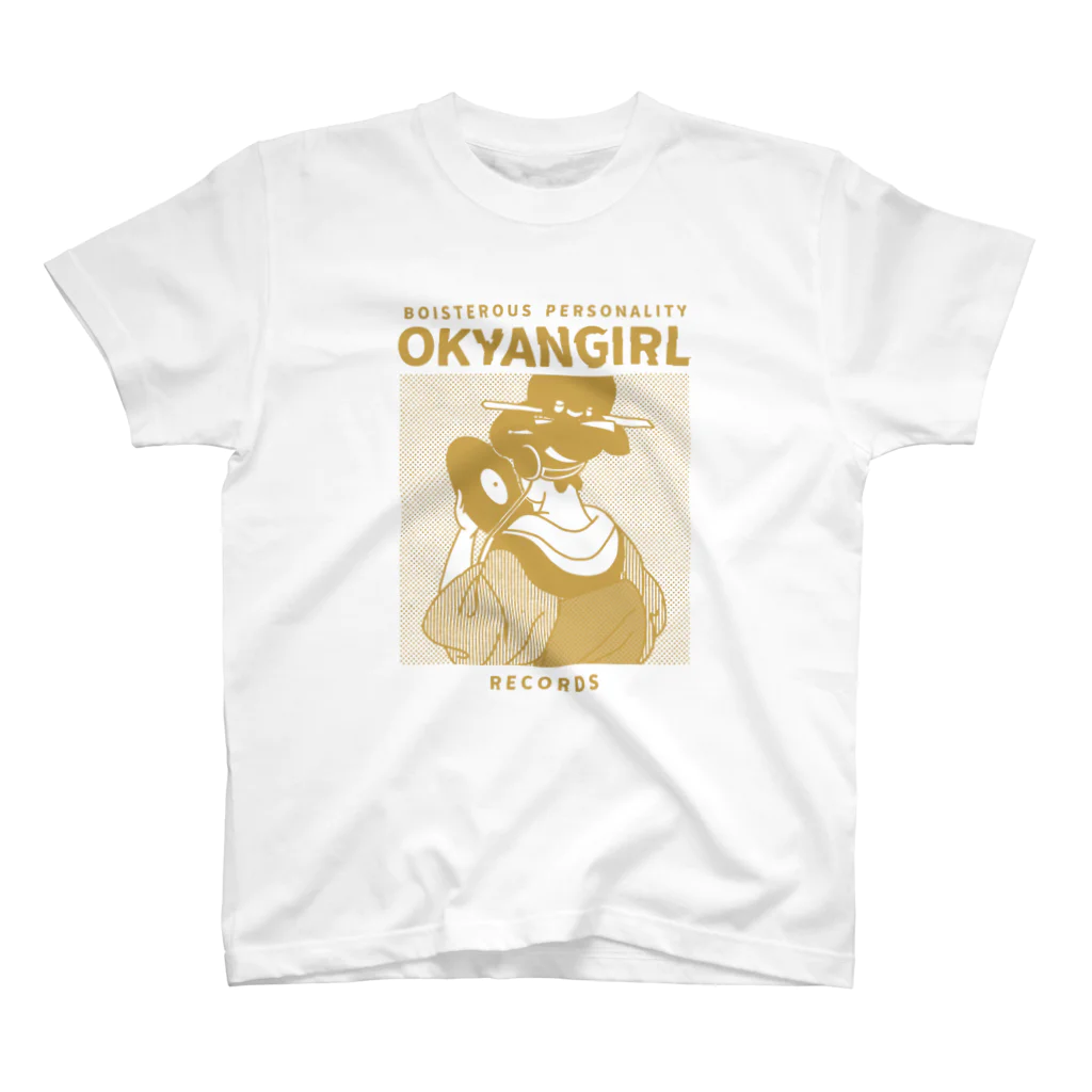 中華呪術堂（チャイナマジックホール）の【GOLD】OKYAN GIRL【御侠娘】 スタンダードTシャツ