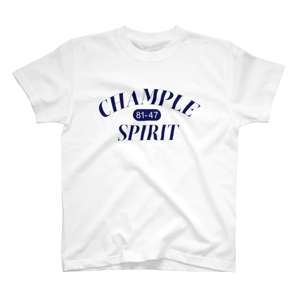 LEELA 〜 official shop 〜のCHAMPLE SPIRIT 81-47 スタンダードTシャツ