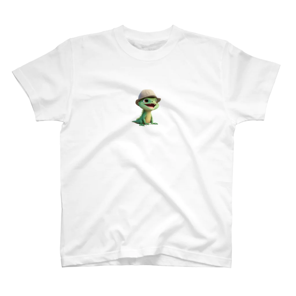 nyanta_st2020のcamping lizard スタンダードTシャツ