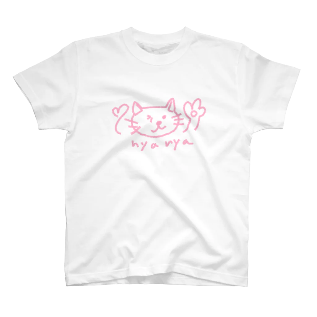 nyanyasのnyanyaちゃん スタンダードTシャツ