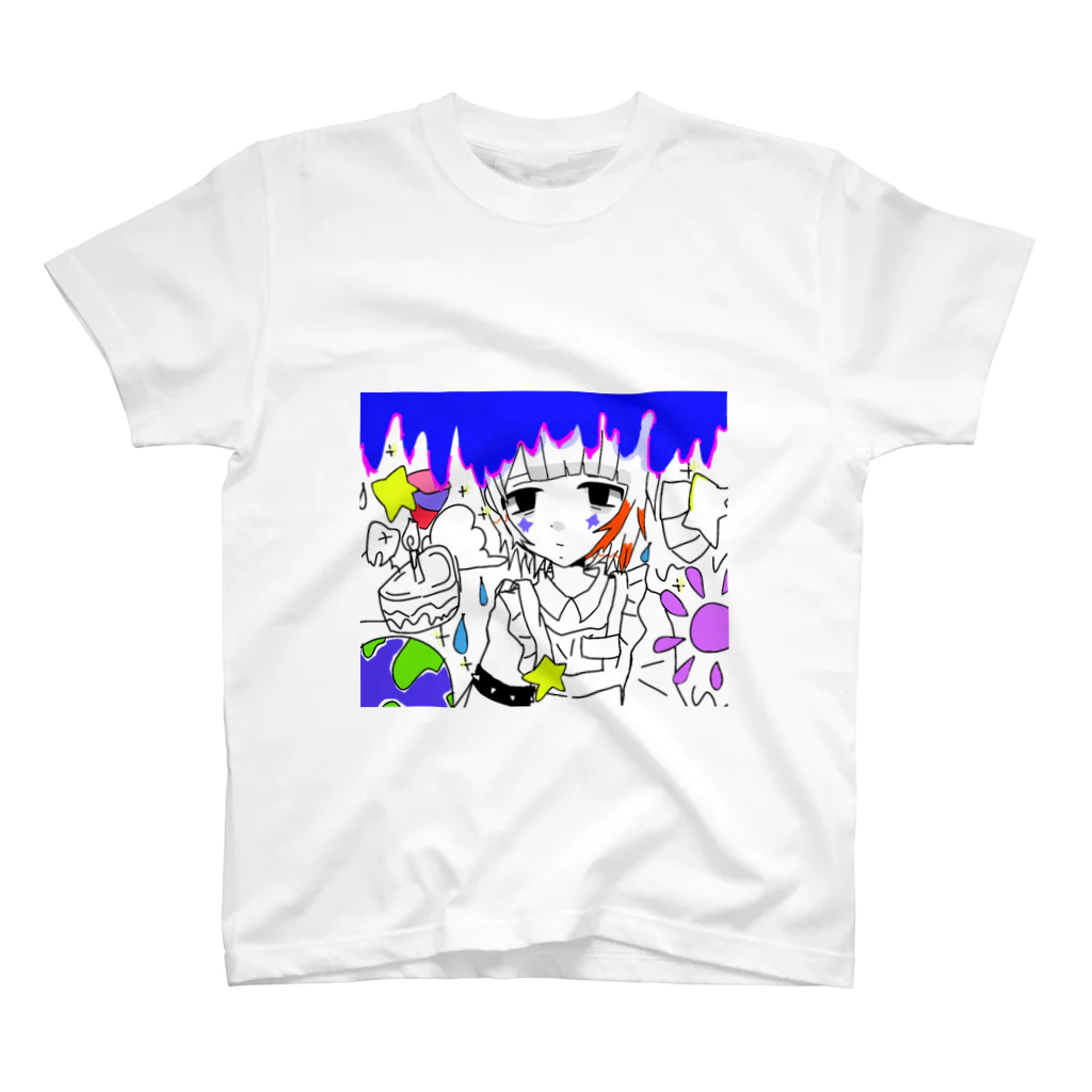 ﾓﾓﾝｺﾞ様の適当なお絵描き スタンダードTシャツ