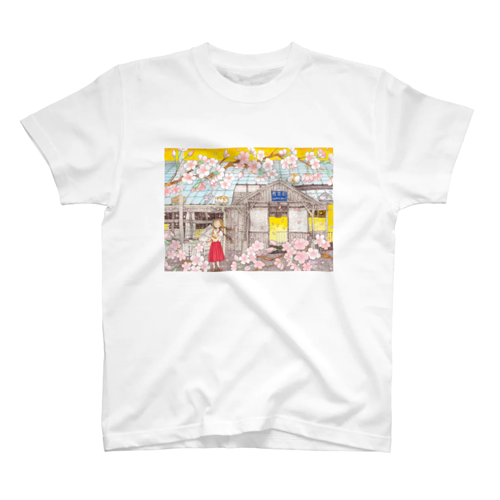 始発ちゃんの心愛し Regular Fit T-Shirt