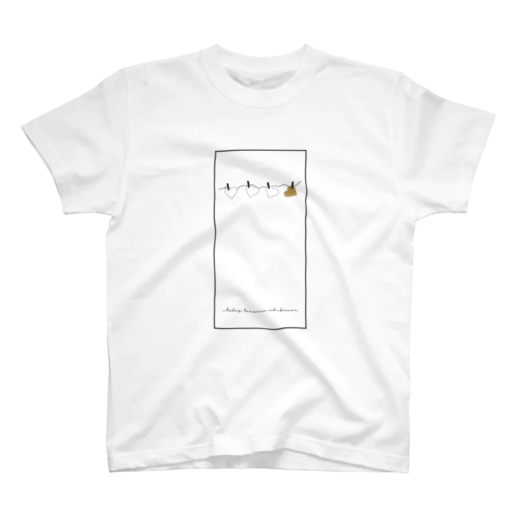 ライムズ スケッチのつなぐ｜heart rythm_white スタンダードTシャツ