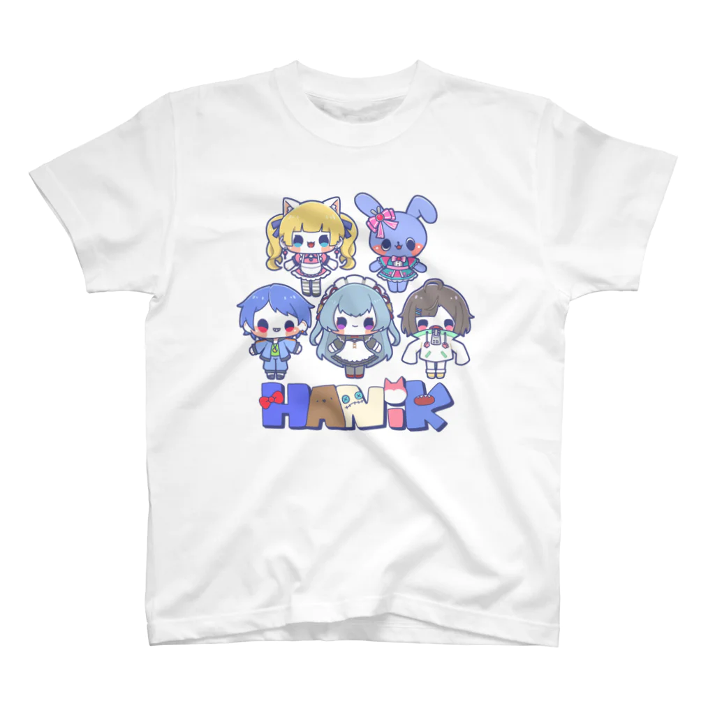 きょうりゅうのちーさんのはにっくのひ スタンダードTシャツ