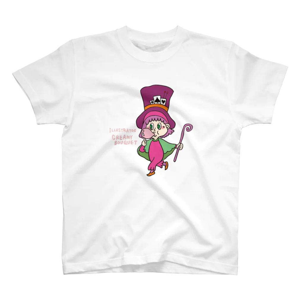 CREAMYBOUQUET WEBSHOPのバブルガムガール Regular Fit T-Shirt
