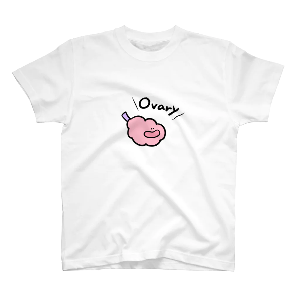 Dr.pepepe の陽気な血球やさんのovary Regular Fit T-Shirt