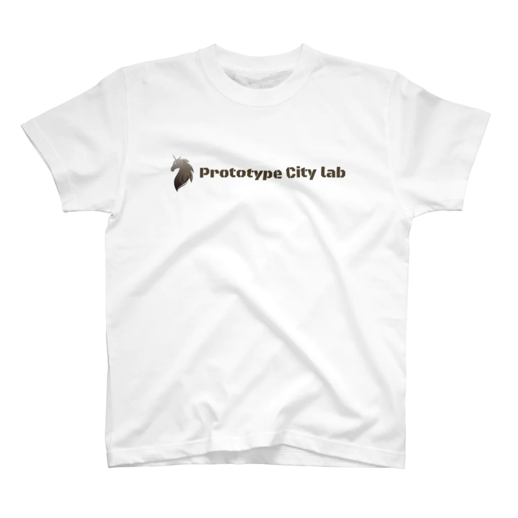 nnlabのPrototype City lab (horizontal) Regular Fit T-Shirt