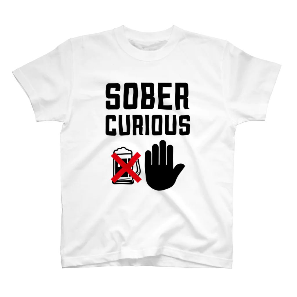 オノマトピアのソバーキュリアス（Sober Curious） スタンダードTシャツ