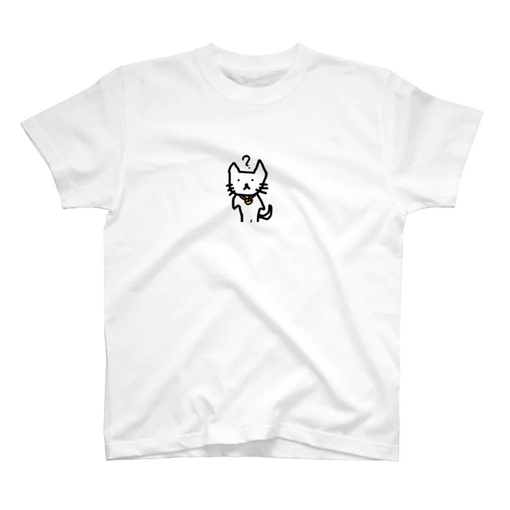 mozukun188のぽかーんとする猫 Regular Fit T-Shirt