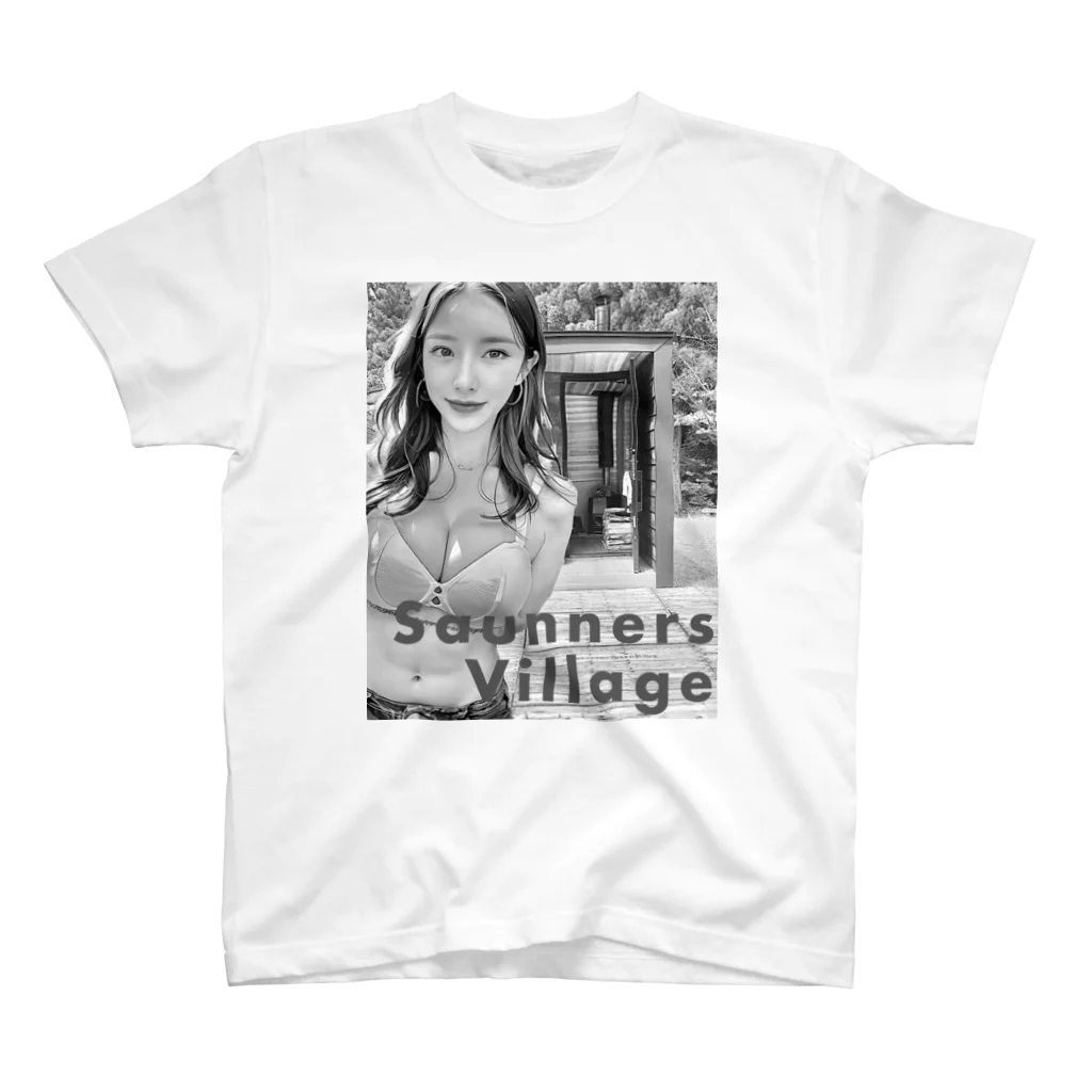 Saunners Village サウナーズビレッジの【限定新作】Saunners Village ガールズ スタンダードTシャツ