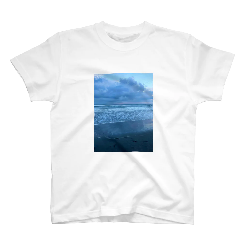 豊風本舗の夏の九十九里浜の浜辺　３ Regular Fit T-Shirt