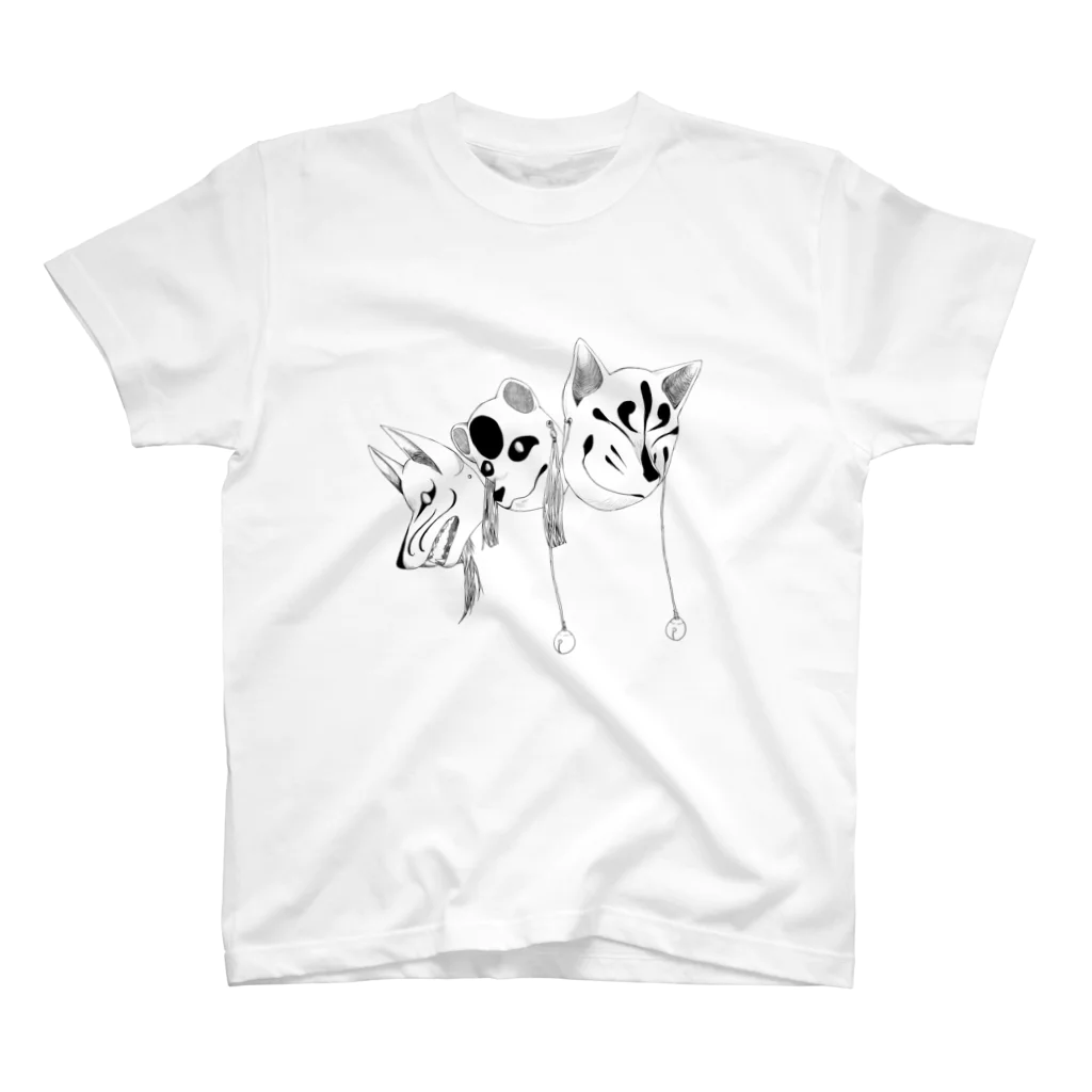 燕水の面獣 スタンダードTシャツ