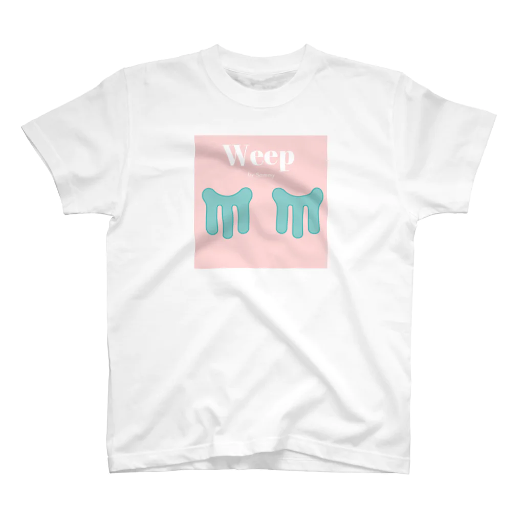 SammyのWeep | 水色の涙 Regular Fit T-Shirt