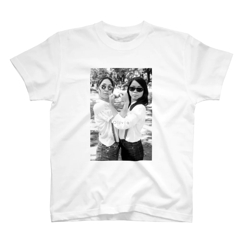 Olivia中村姉妹のOlivia写真プリント Regular Fit T-Shirt