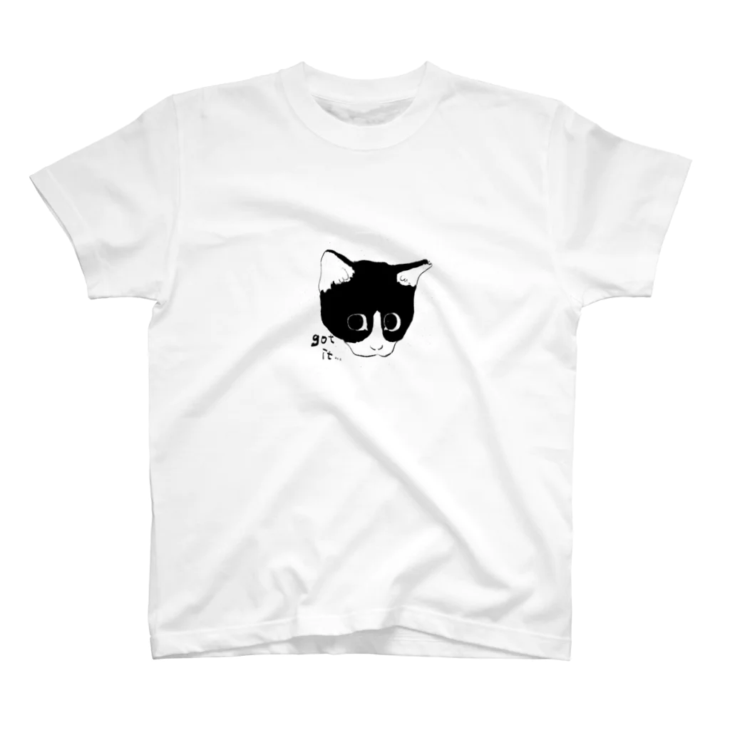 Kamisatoのなるほど猫　got it cat スタンダードTシャツ