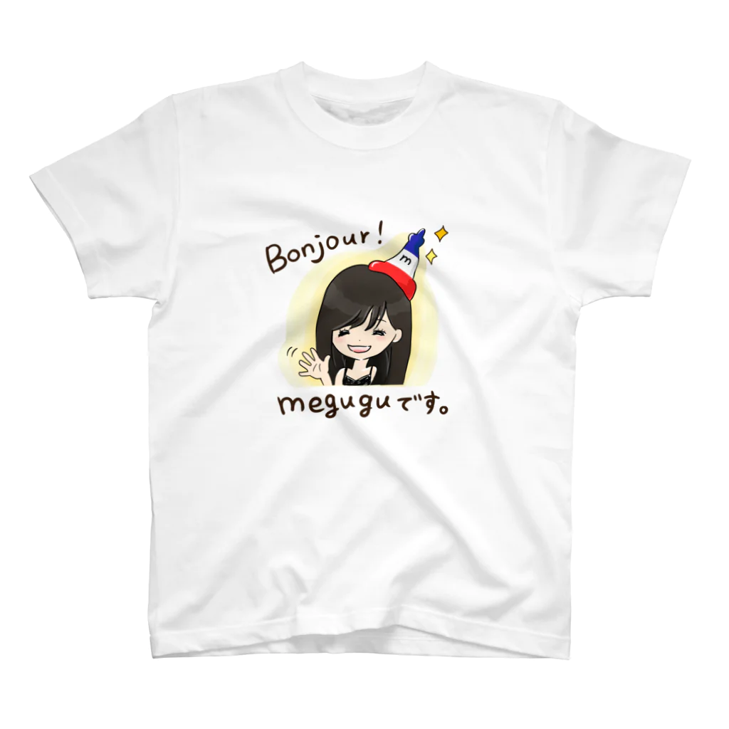 megugu parisのmegugu_paris Tシャツ スタンダードTシャツ