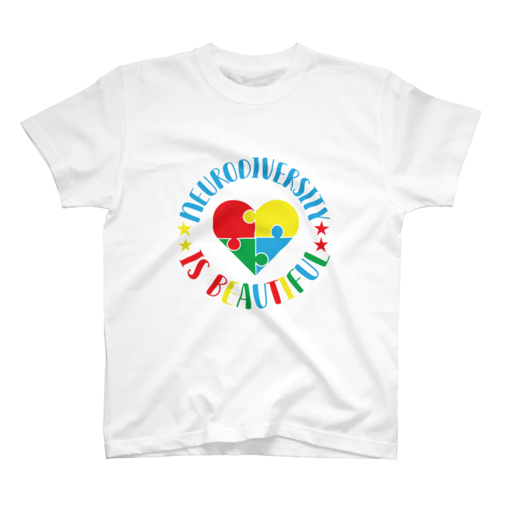 SensiSense センシセンスのNeurodiversity is beautiful スタンダードTシャツ