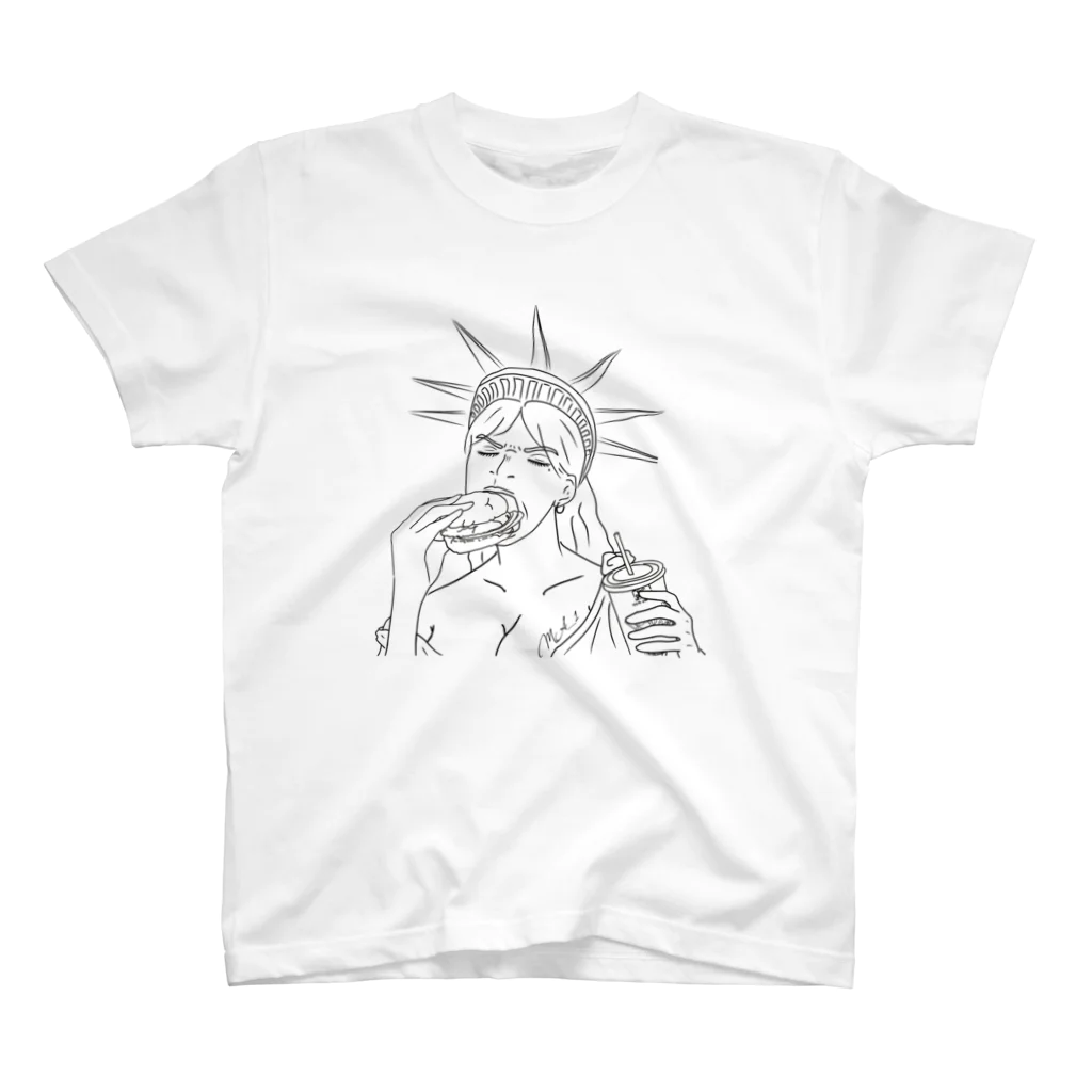 M.aphのMA-1 Statue of Liberty スタンダードTシャツ