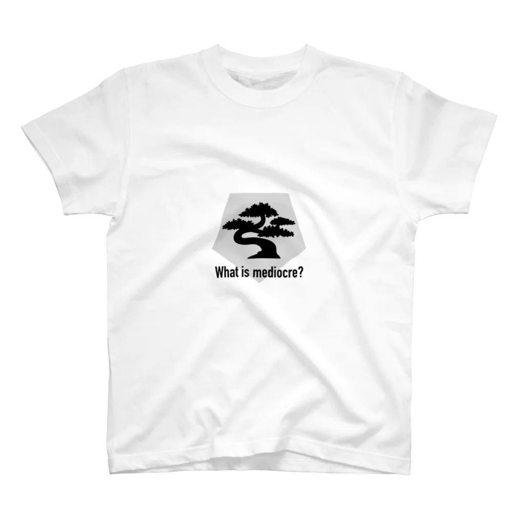 kemhole -ケムホール-のWhat is mediocre? 凡才とは？ Regular Fit T-Shirt