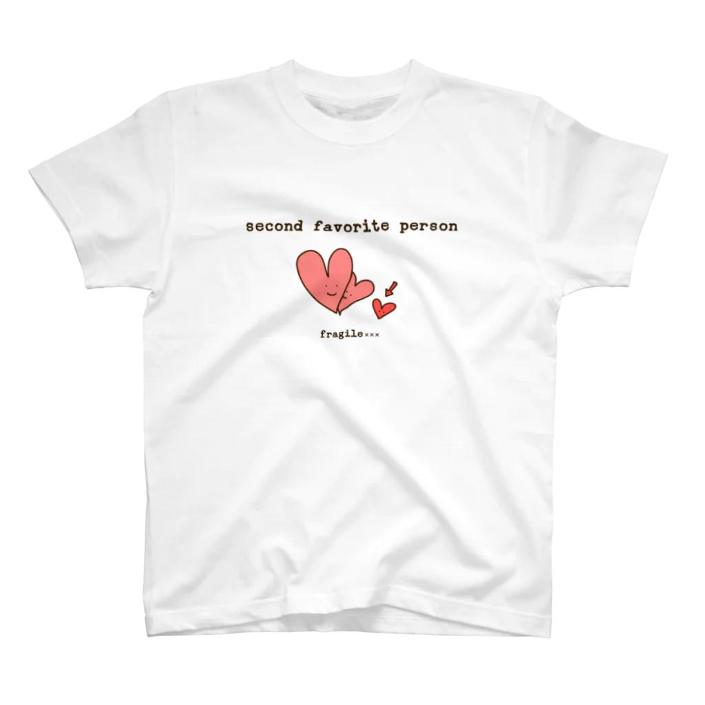 fragile×××のsecond favorite person スタンダードTシャツ