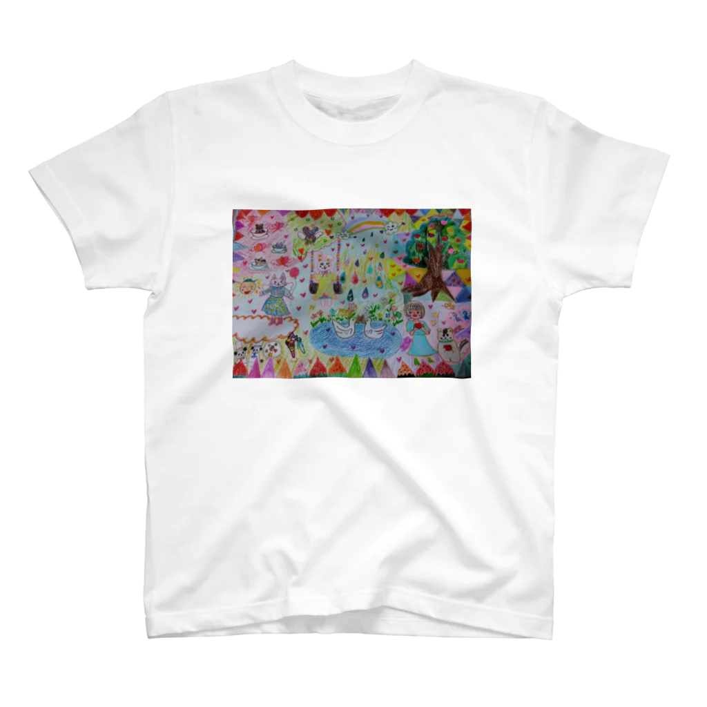 Ezumeの天国👼🌈💐ぴんく色のオーラの仲間たち🩷🩷 スタンダードTシャツ