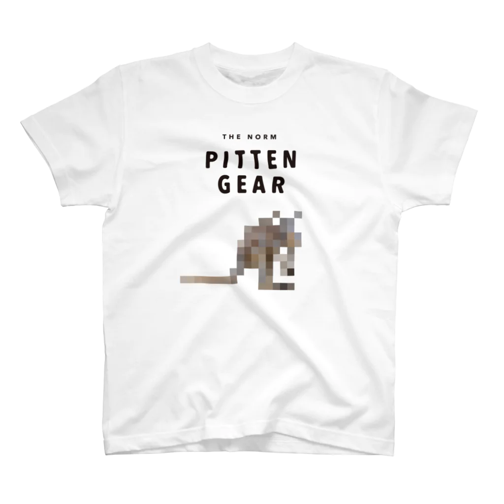 PITTEN PRODUCTSのPITTEN ZOO PX ANIMAL #10 スタンダードTシャツ