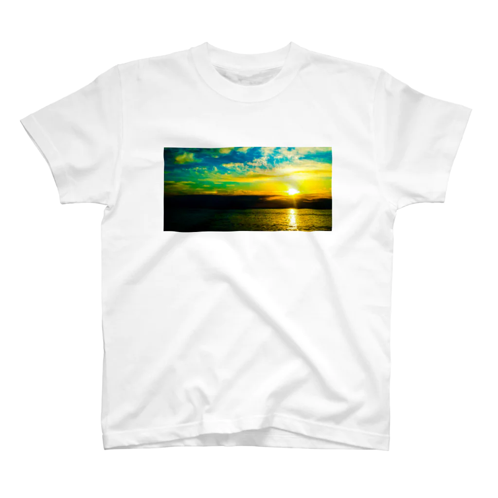 和楽家わたのやのwatanoya'23 sunset スタンダードTシャツ