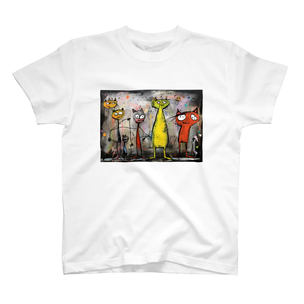 AI-factoryのAI-Wall Murals  003 スタンダードTシャツ