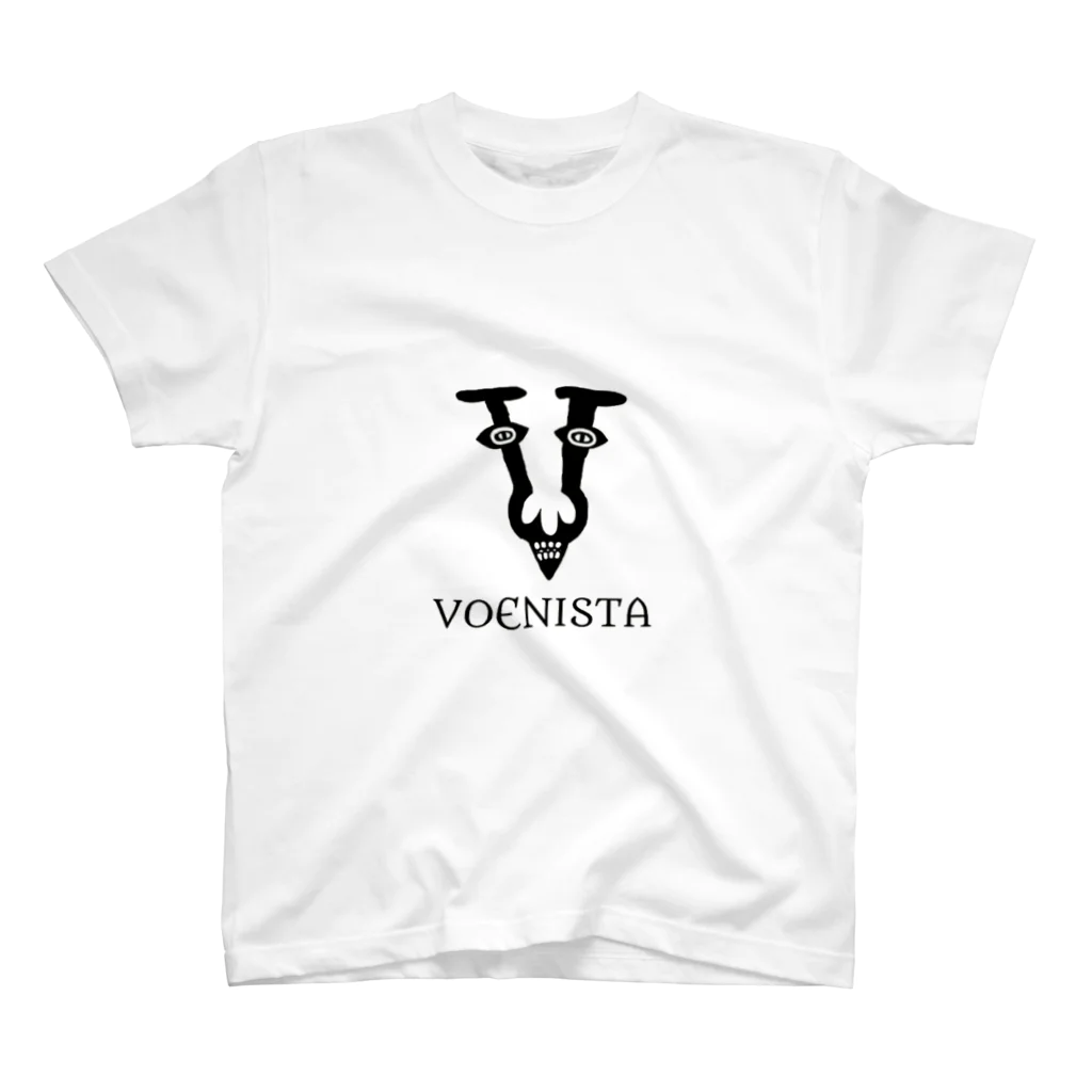 POPでCUTEなヴォエ二スタ達のVOENISTAフーディ(杢✕白) スタンダードTシャツ