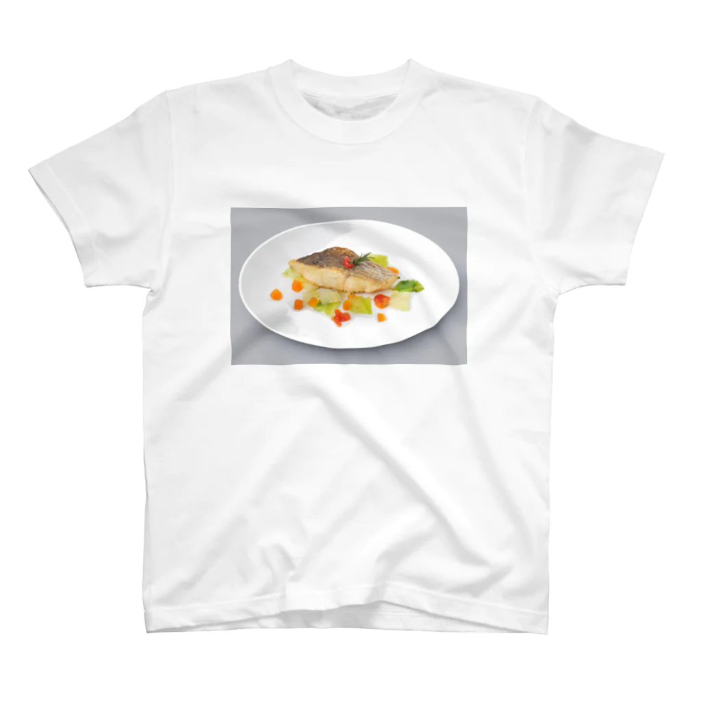 soratorikuの料理_魚 Regular Fit T-Shirt