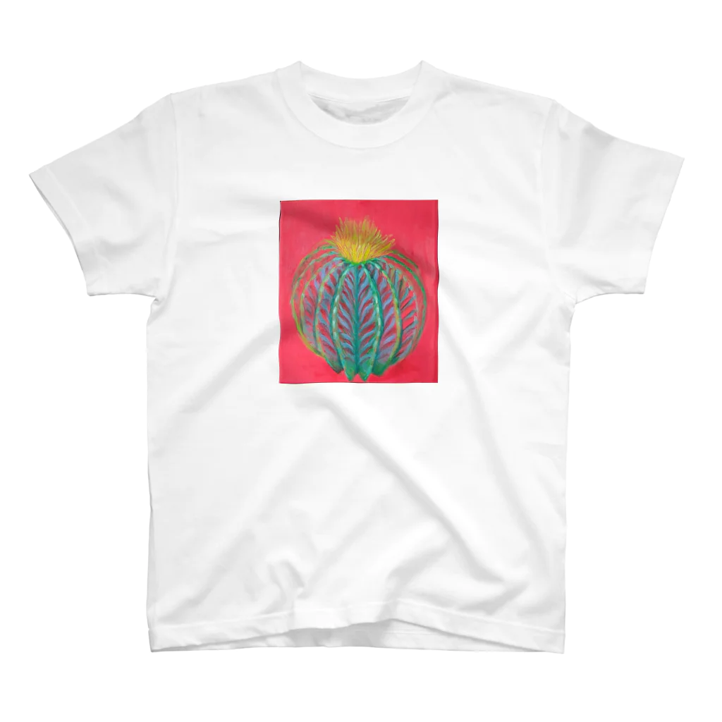 Costa Rican Artistのサボテンのサボマくん Regular Fit T-Shirt