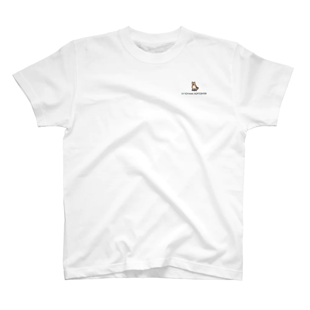 とやまソフトセンターの柴と軽トラ（前後レトロポップ①）by kayaman Regular Fit T-Shirt