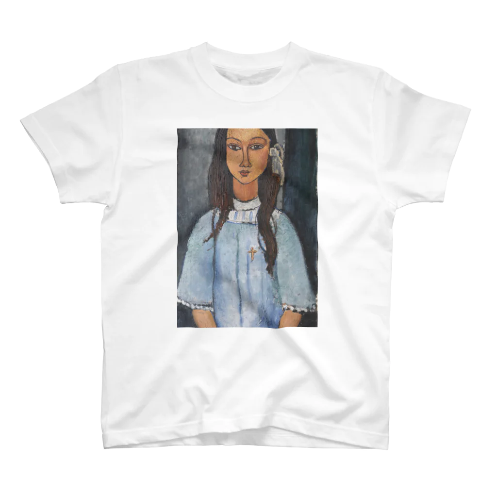 ArtGalleryのモディリアーニ　アリス（Alice）Amedeo Modigliani/1918年 スタンダードTシャツ