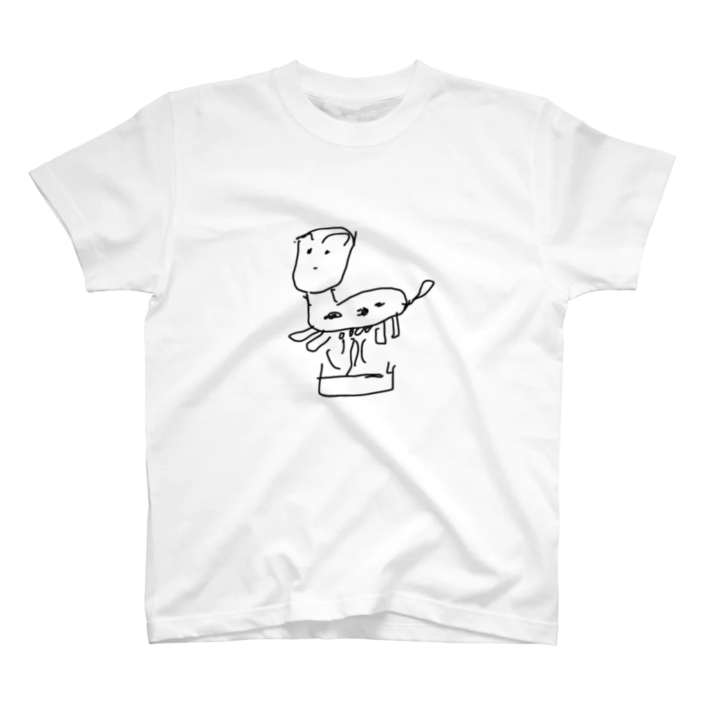 yuri_artの牛乳 Regular Fit T-Shirt