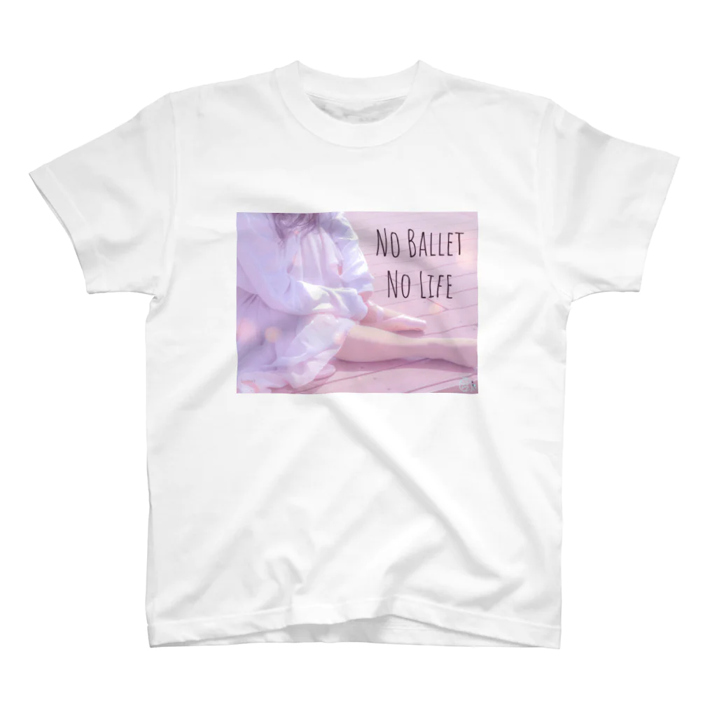 latitudeのNo Ballet No Life  スタンダードTシャツ